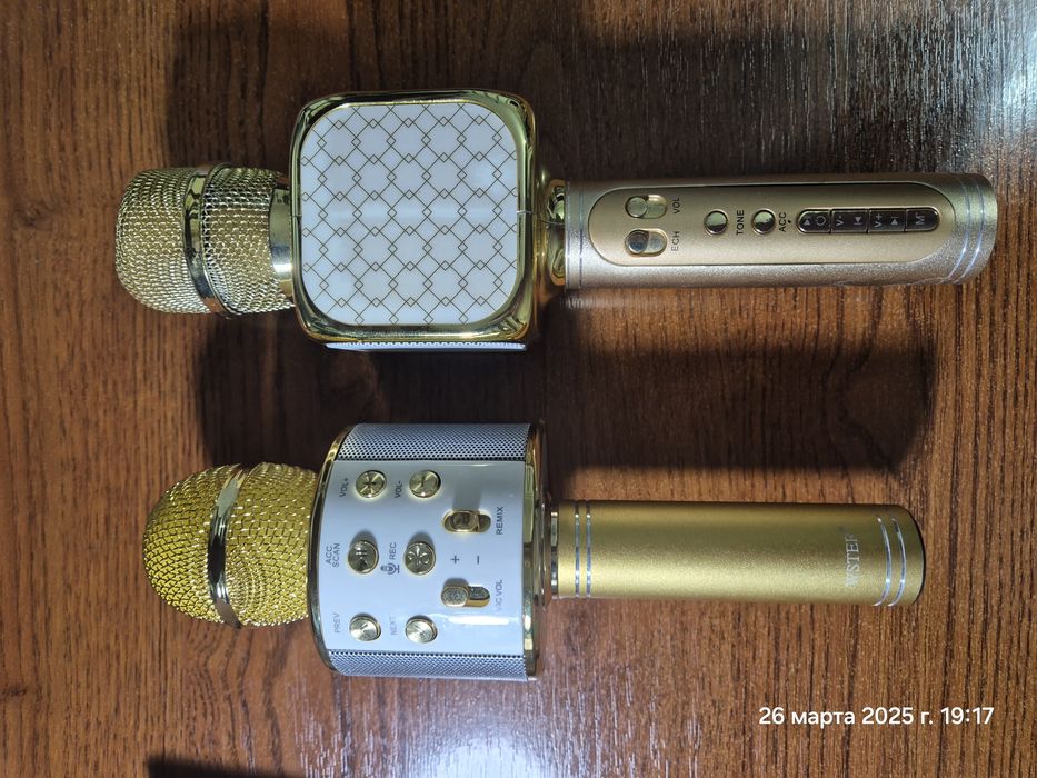 Микрофоны караоке 2 шт.