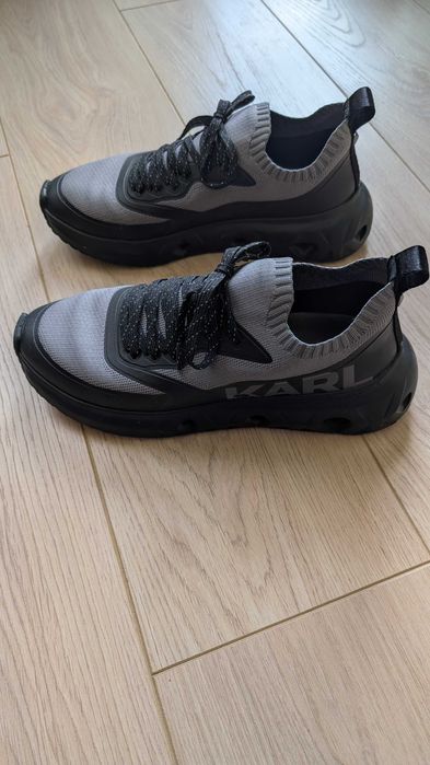 Обувки Karl Lagerfeld KL54616 сив