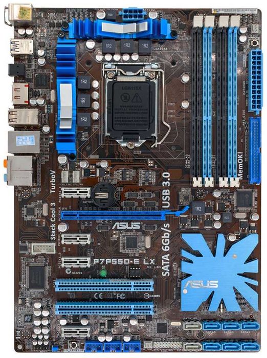 Дъно Дънна платка ASUS P7P55D-E LGA 1156 DDR3