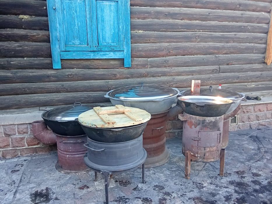 Казан ошак самовар