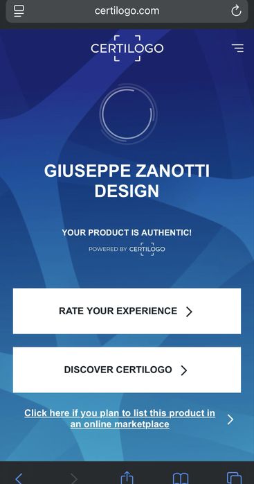 Giuseppe Zanotti обувки