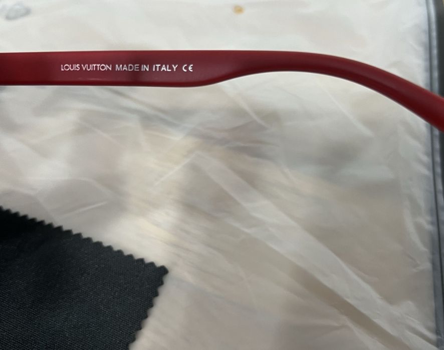 Ochelari De Soare Louis Vuitton Monogram Rosii Unisex