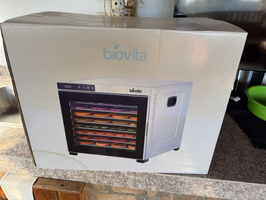 Biovita - Deshidrator inox cu 6 tavi