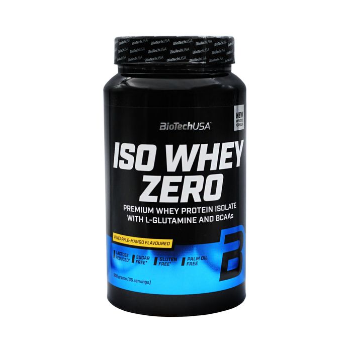 Протеин изолят без лактозы BioTech USA Iso Whey Zero 36 порций 908 гр