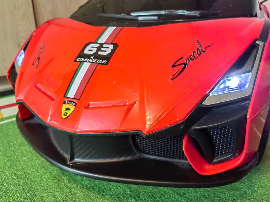 OCIE Кола акумулаторна 12V Power с родителски контрол Червена