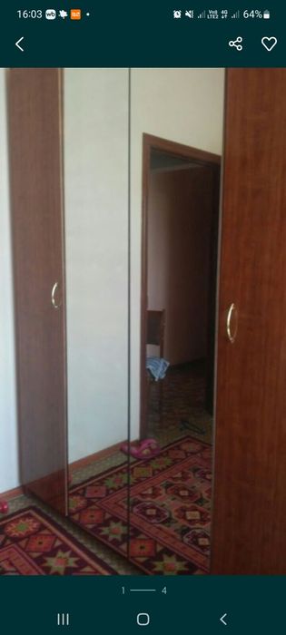Шкаф 4 дверный в разобранном состояни