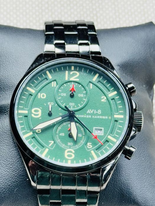 Ceas barbatesc AVI-8 HAWKER HARRIER II Cronograf