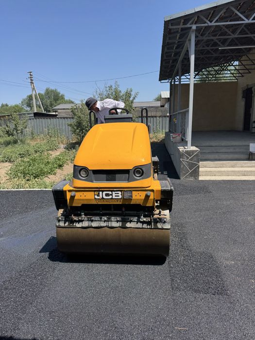 Асфальтирование. Укладка асфальта.