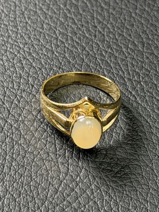 Златен пръстен Ахат чисто нов Gold 14K 585 prasten zlaten