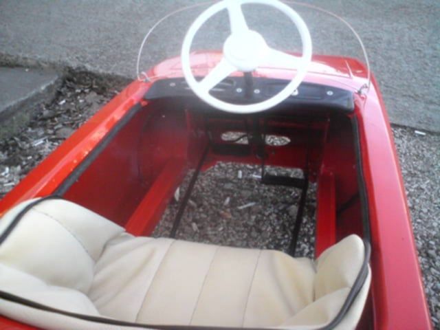 Детска количка Москвич с педали,  метална кола, не Радуга