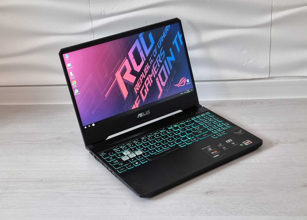 Ryzen 7 /GTX 1660Ti 6GB/SSD /15.6 IPS / Asus TUF /RGB /MIL-STD-810