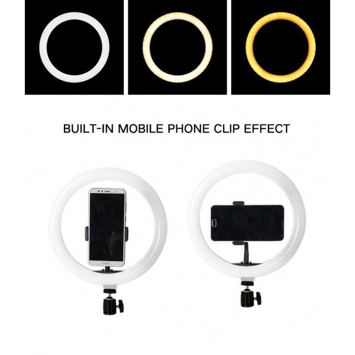 LED ринг лампа, за Youtube, Tiktok, с трипод 210см