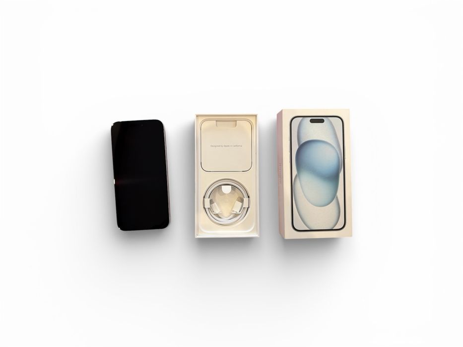 Iphone 15 plus 128 gb blue, neverlocked ca nou