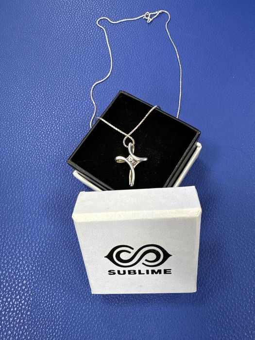 Сребърно колие SUBLIME