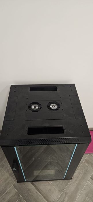 Dulap servere cu ventilatoare/ Rack metalic 60x60x90