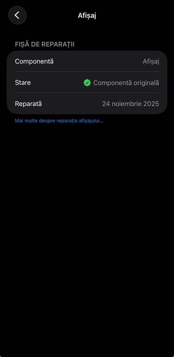 Display iPhone 16 Pro Max nou Apple ORIGINAL