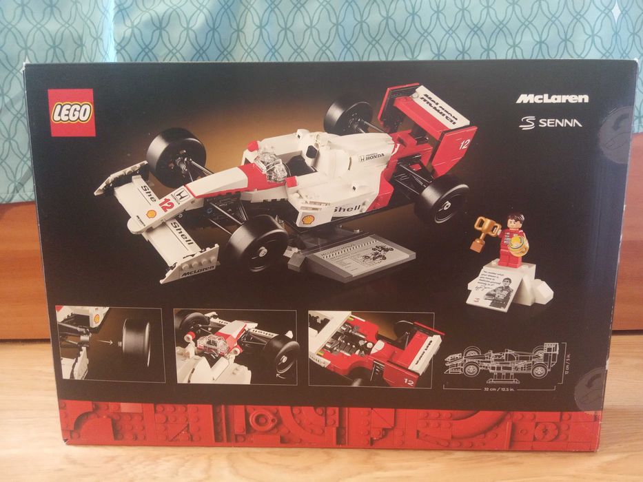 Lego 10330 Icons McLaren MP4/4 & Ayrton Senna, nou, sigilat