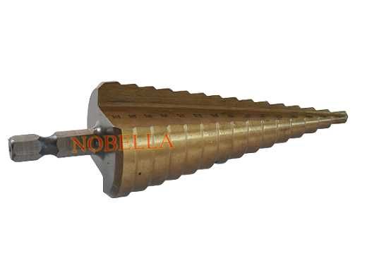 Стъпаловидно свредло за пробиване  Ø 4-32mm, за бормашина
