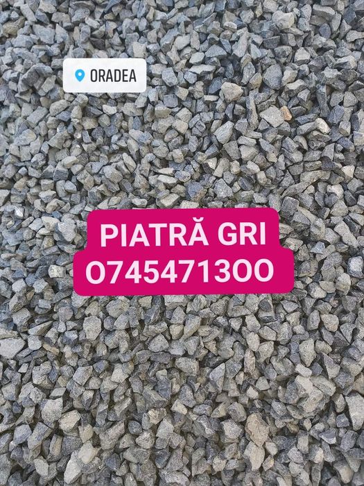 Piatra gri concasata sau alte culori pt decorațiuni