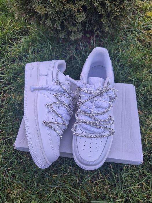 Nike air force 1 rope laces swarovski