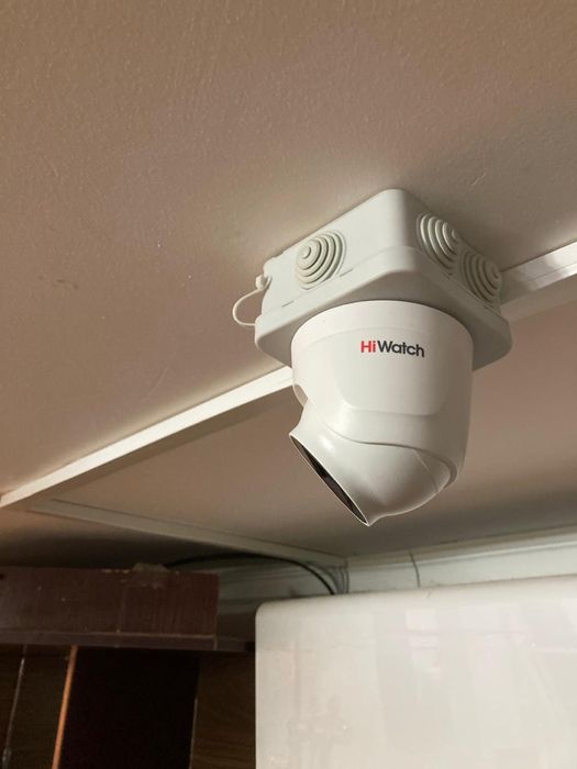 Установка видеонаблюдения