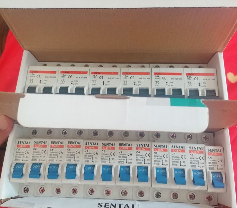 Sigurante fusibile automate NOI RCB 6 16 20 40 63 amperi, 6 Ron solar