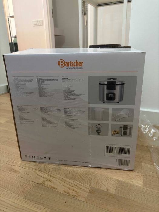 Продавам нов професионален оризовар Bartscher 8L