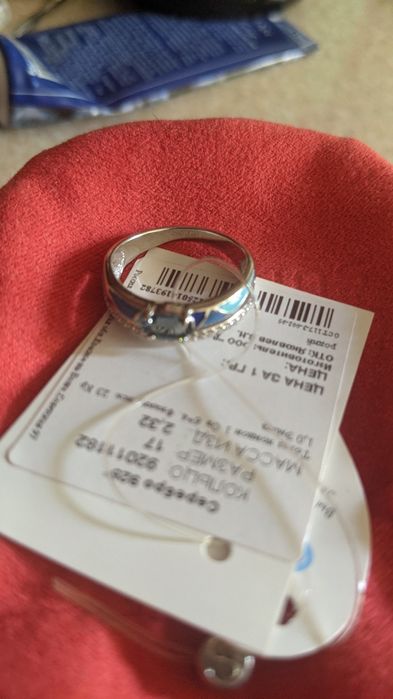 Новое кольцо серебряное