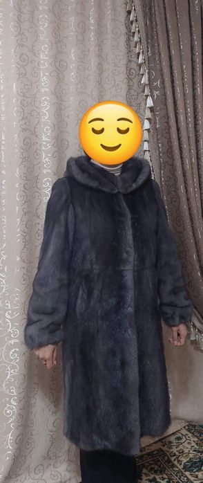 Норковая шуба/размер 46-48/