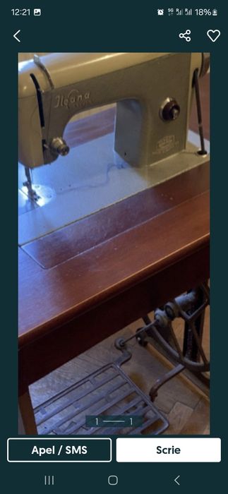 Vând mașină de cusut Ileana