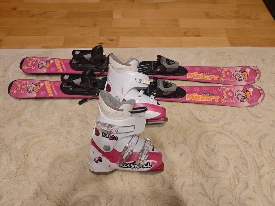 Schiuri 100 cm+clapari 18-19.5