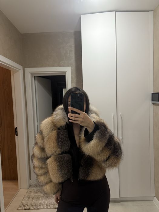 Палто от естествен косъм