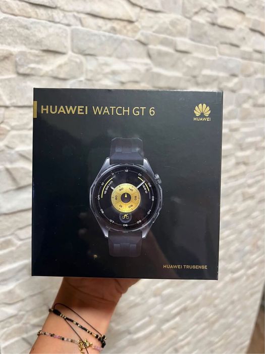 Huawei Watch GT 6 46mm  Black Rubber