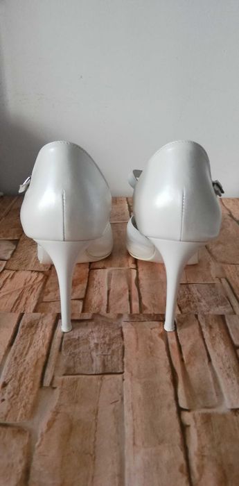 -75% Veronesse Pantofi piele naturala, mar. 39, toc 7.5, Trimit Gratis