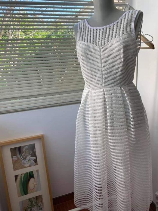 Rochie midi S-M alba