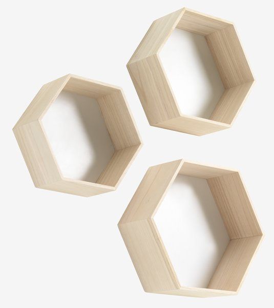 Семпли и практични стилни етажерки за стена