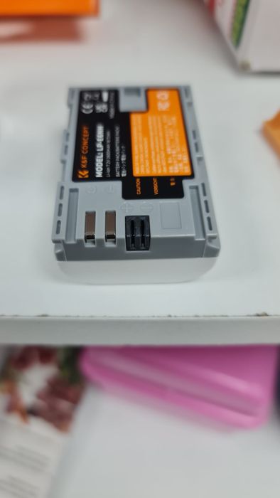 Acumulator K&F Concept compatibil  canon LP E6NH 2600mAh cu USB  - C