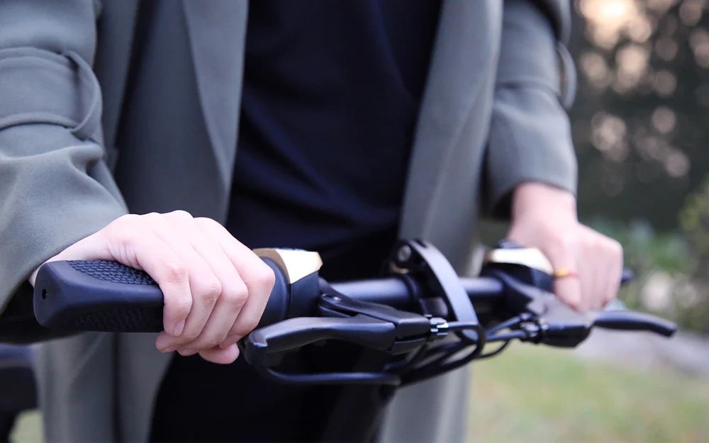 Bicicleta electrica foldabila Inmotion P1F Black, Viteza max. 30km/h