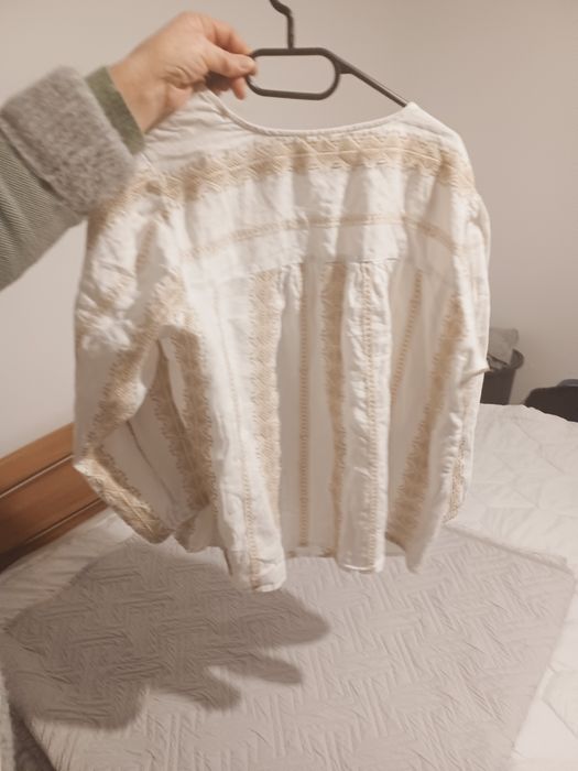 Bluză de damă gen ie din in pur