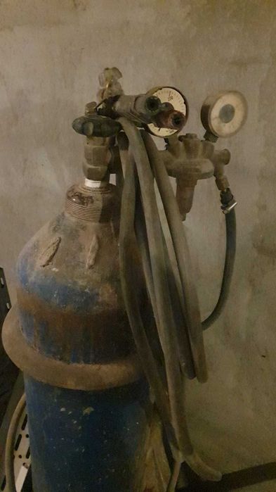 Vand aparat taiere/sudură oxiacetilena cu tub oxigen + acetilena