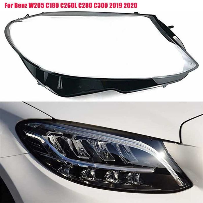sticla far Mercedes Benz C-Class W205 (2019-2020)