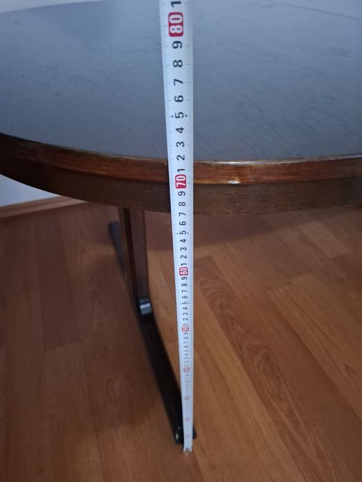 Masă lemn masiv cu 6 scaune