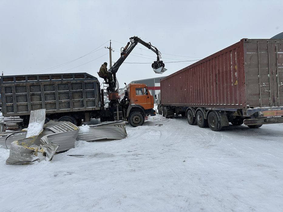 Прием металла самовывоз на ломовозе