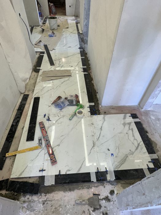 Резка Распил керамогранита под 45