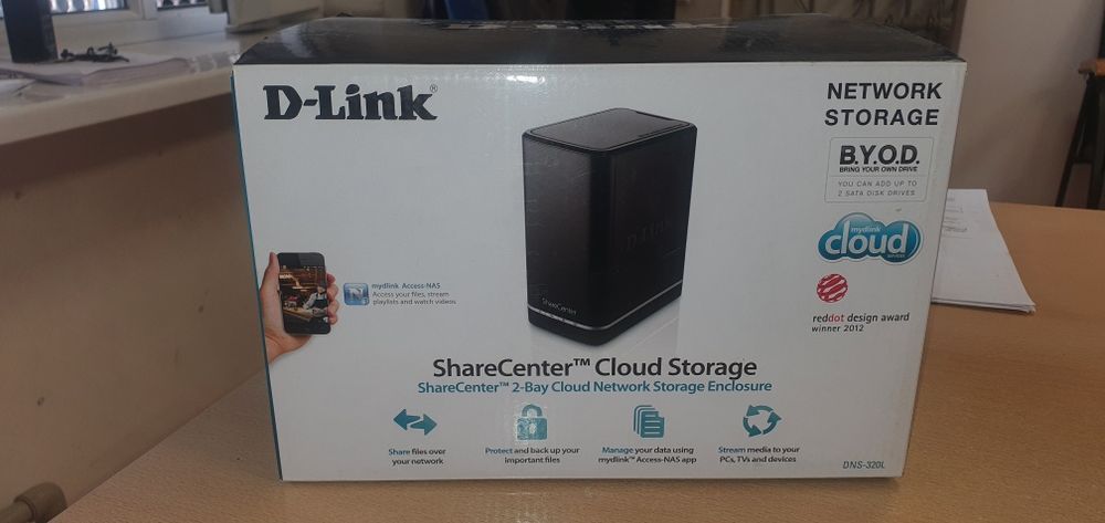 Сетевой хранилище D-Link DNS-320L