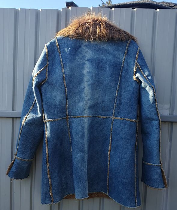 Haina imblanita Denim/Cojoc