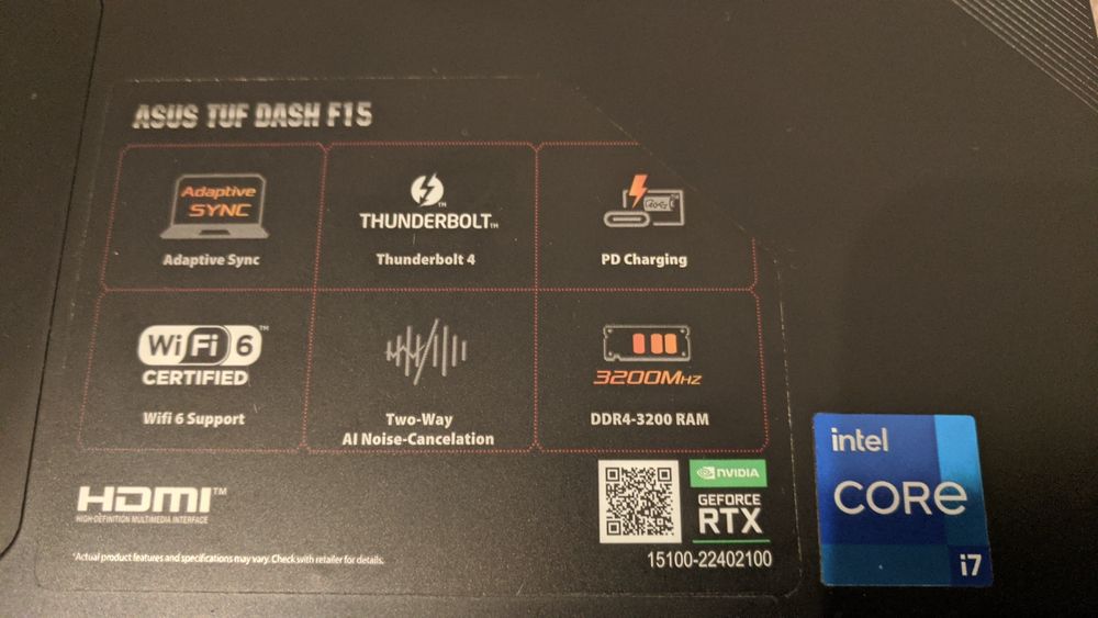 i7-11 Ram16GB Rtx3070(8GB) Asus TUF + игра