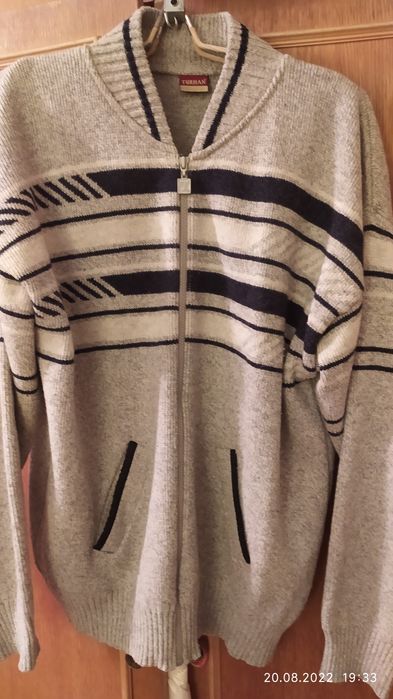 Джемпер мужской размер 54