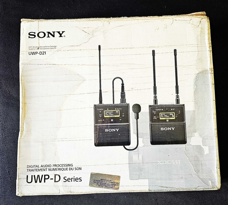 Sistem audio wireless Sony UWP-D21 -instrument cu acumulatori
