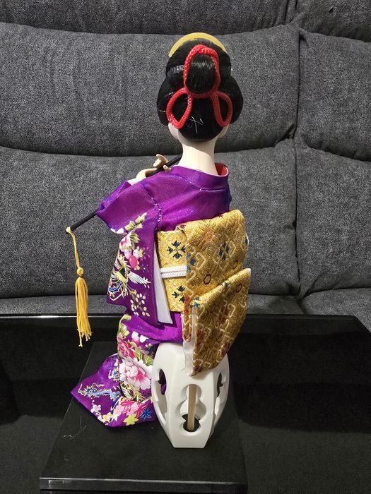 Японска кукла гейша и самурай ръчна изработка.бр/ Japan doll